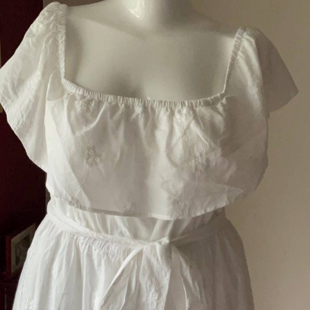 Torrid White Off-Shoulder Dress - Picture 9 of 11